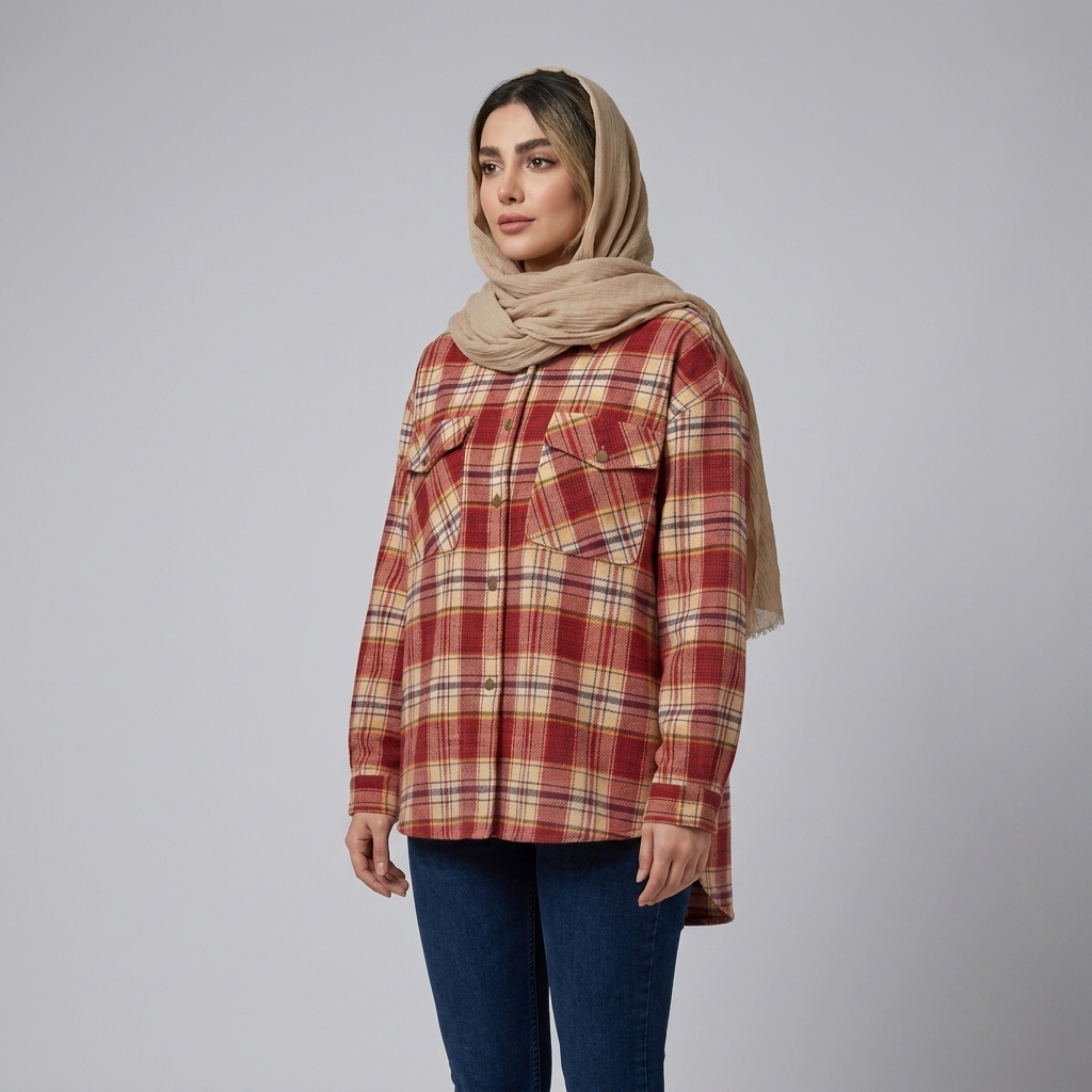 شکت زنانه شیکیر شیکیر مدل 20022 قرمز - تصویر ۱
